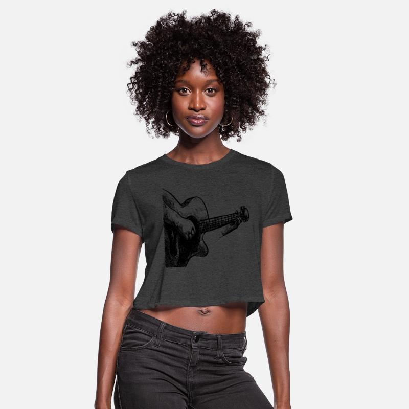 Cool beautiful hand drawn guitar