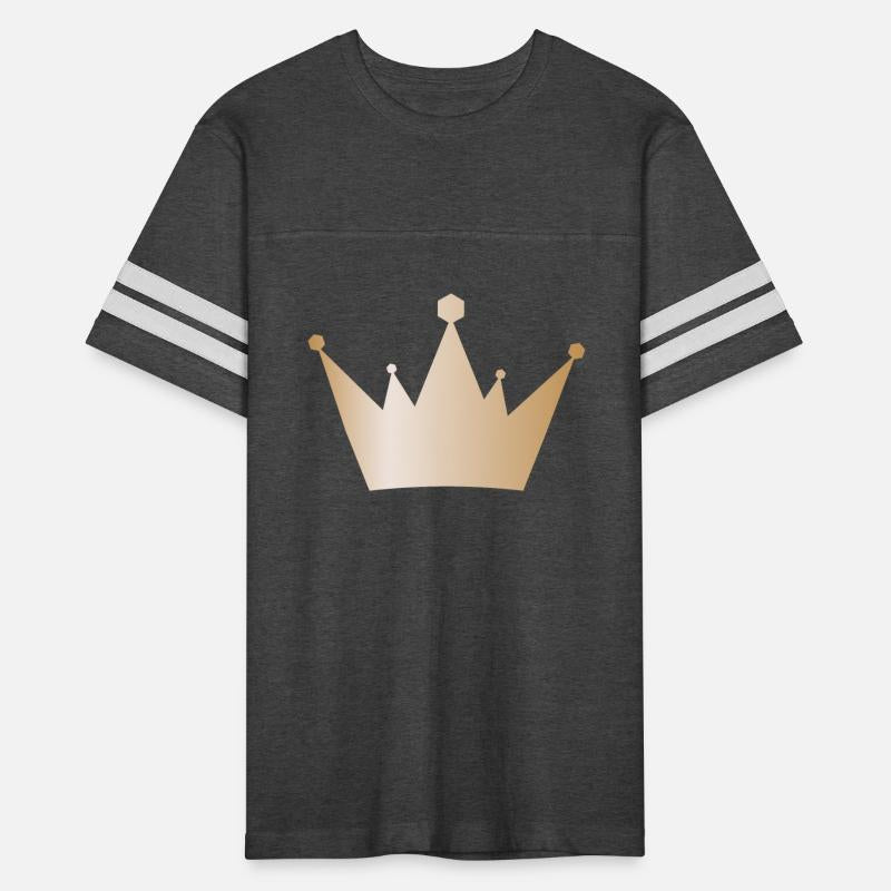 Cool golden crown king vip gold royal vector image