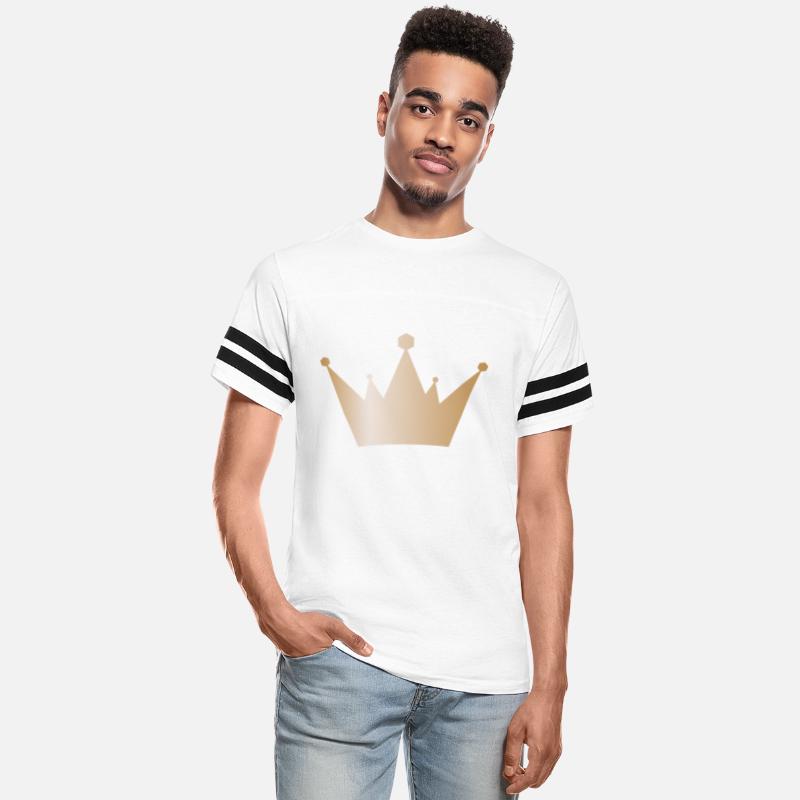 Cool golden crown king vip gold royal vector image
