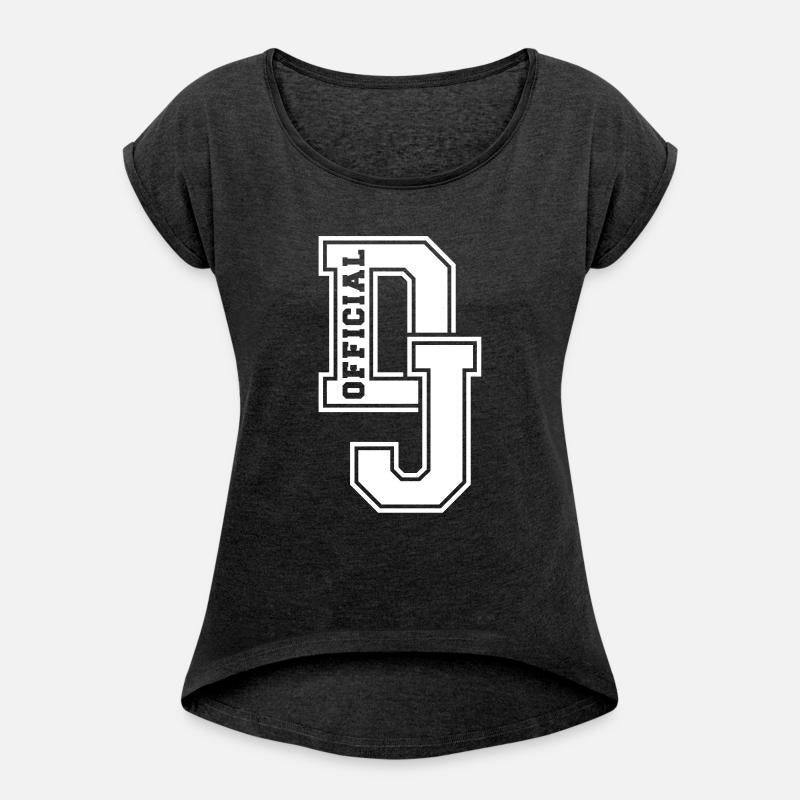 Cool Official DJ Club Music Party Text Lettering