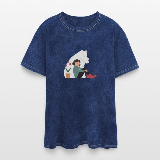 Cozy Moments with a Gentle Bear and Flower Pot