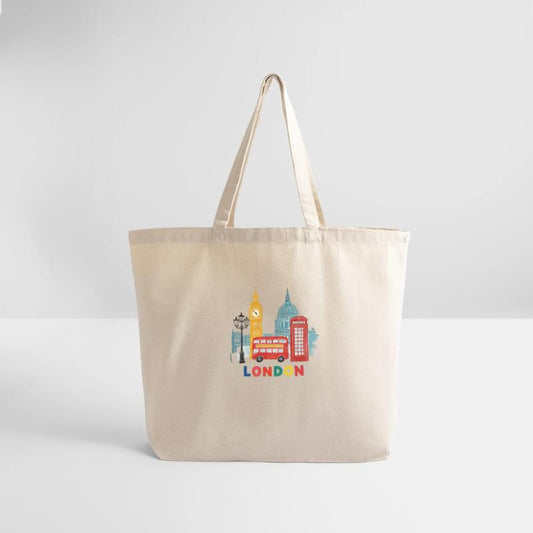 Crayon Illustration Featuring Iconic London