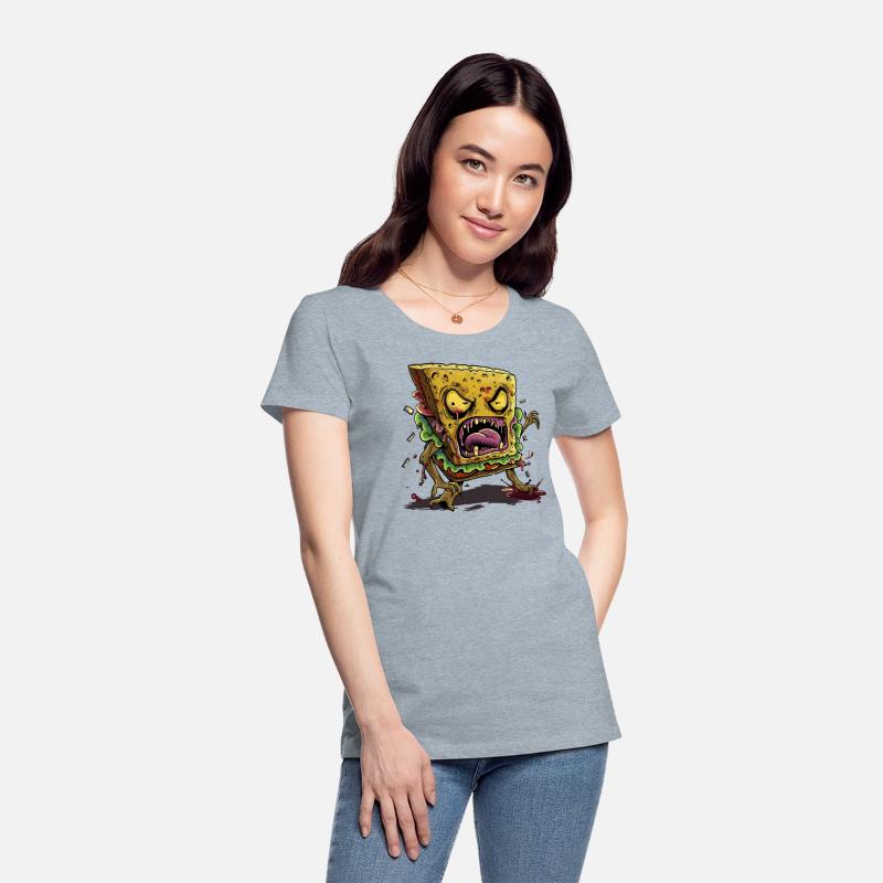 Creepy Sandwich Halloween Horror Motiv