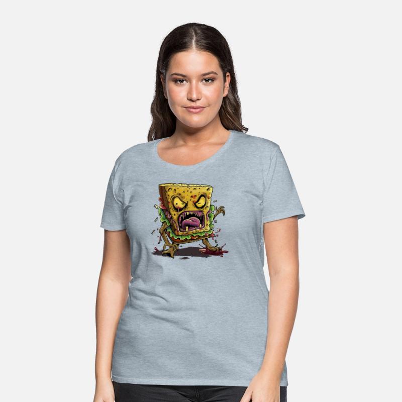 Creepy Sandwich Halloween Horror Motiv