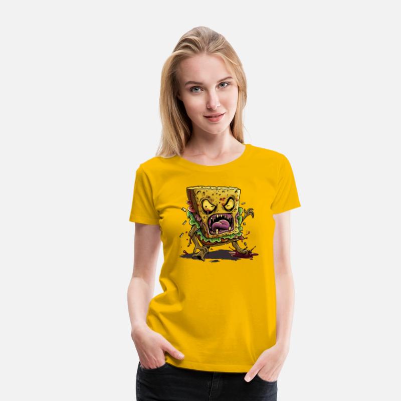 Creepy Sandwich Halloween Horror Motiv