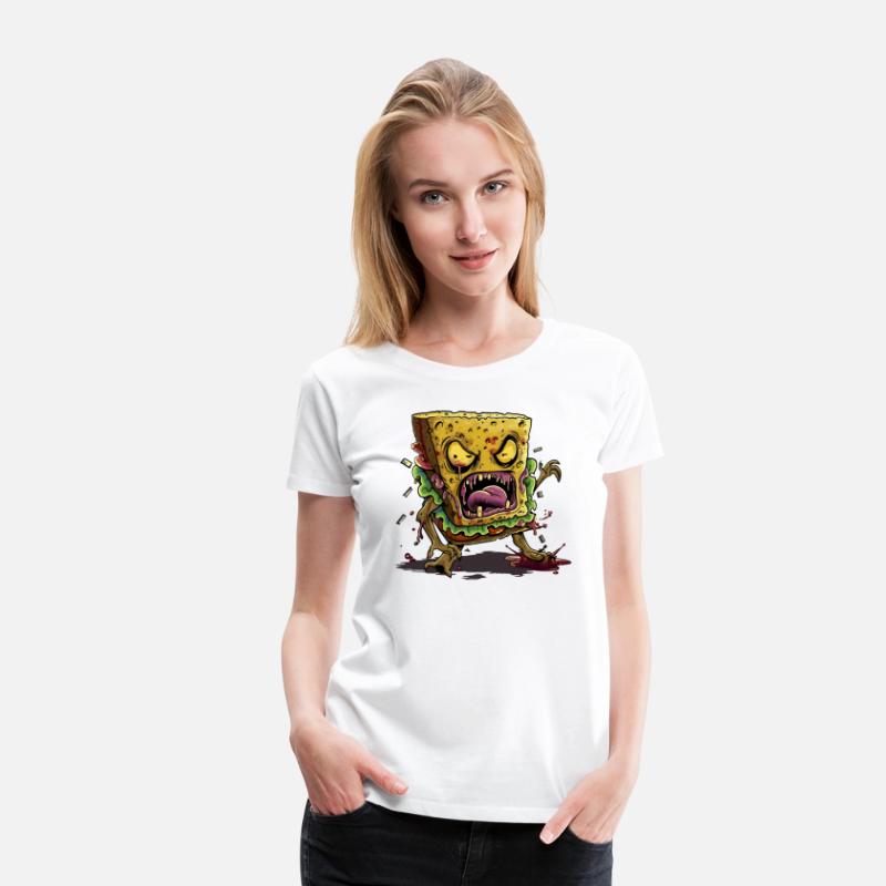 Creepy Sandwich Halloween Horror Motiv