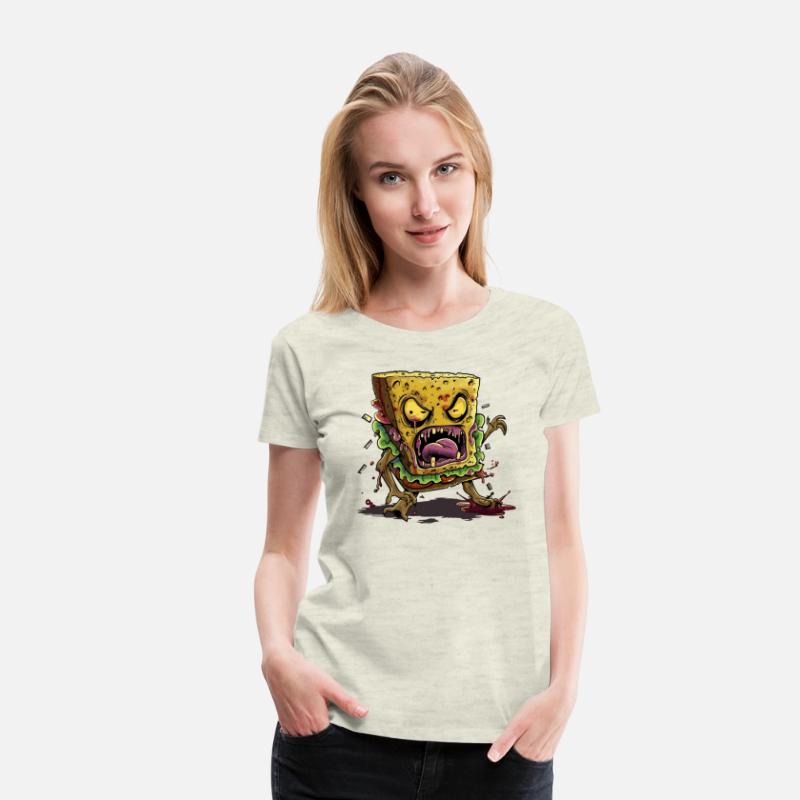 Creepy Sandwich Halloween Horror Motiv