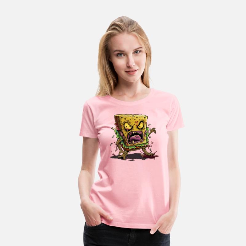 Creepy Sandwich Halloween Horror Motiv