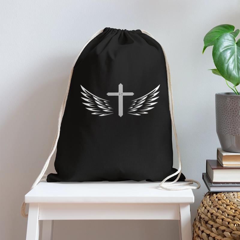 Cross and Wings: Symbol of Freedom and Faith