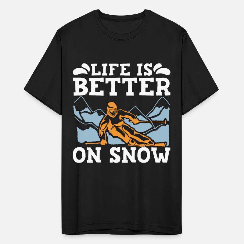 Cross Country Skiing Life Is Better On Snow Skiing