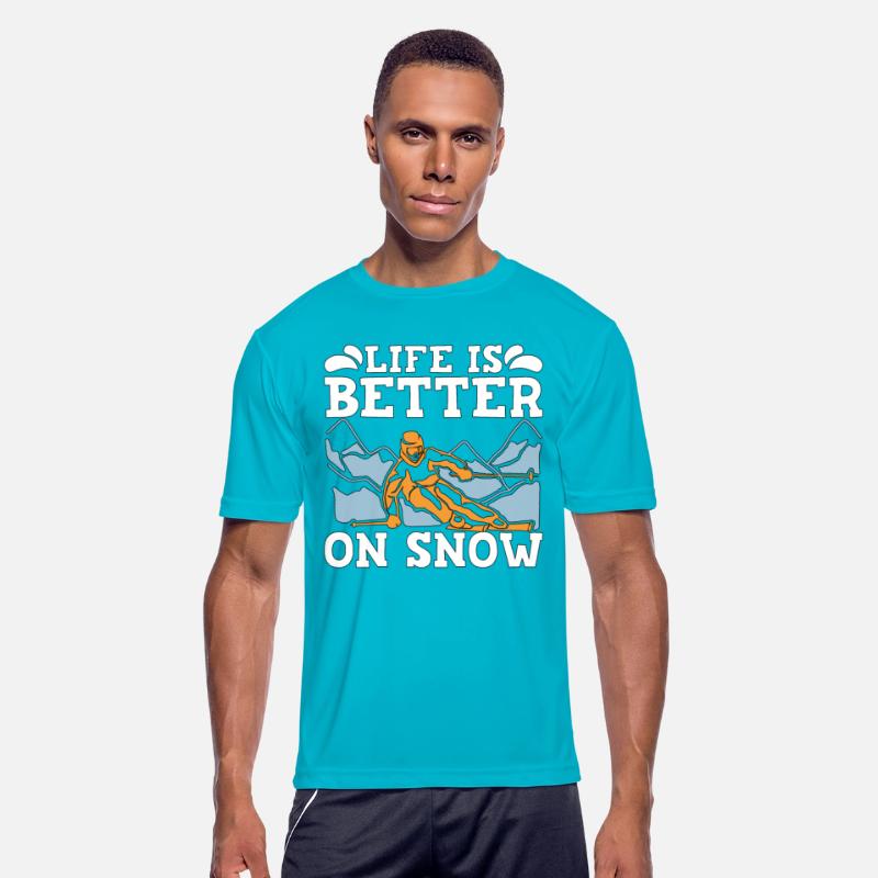 Cross Country Skiing Life Is Better On Snow Skiing