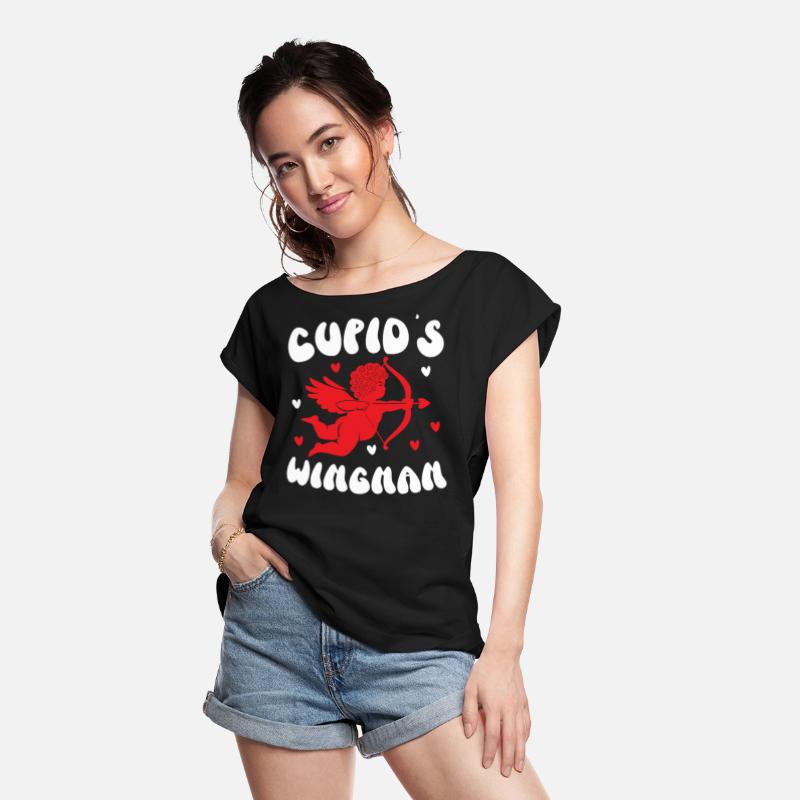 Cupid's Wingman Valentines Day Hearts Day Cupid