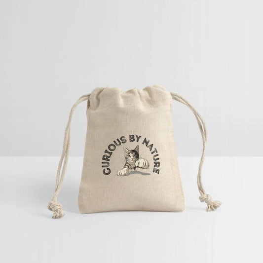 Curious By Nature Punching Cat Design