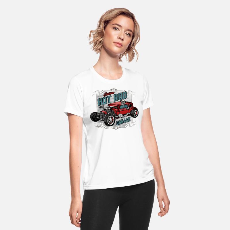 Custom Hot Rod Garage Illustration