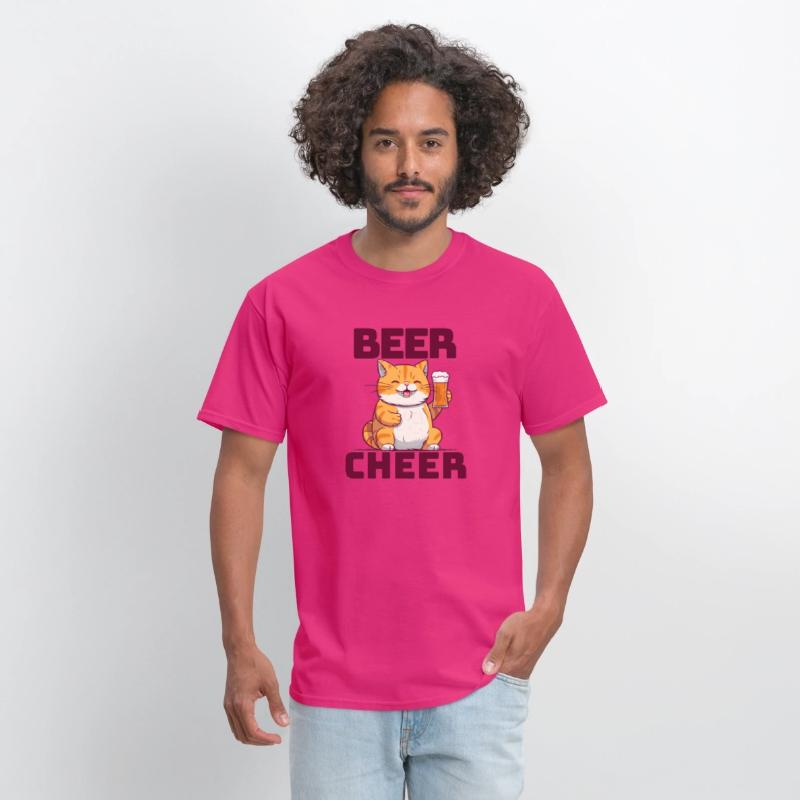 Cute Cat Beer Cheer
