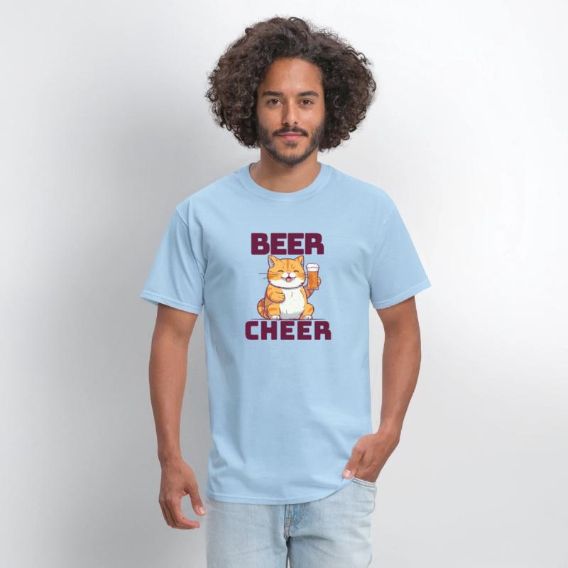 Cute Cat Beer Cheer