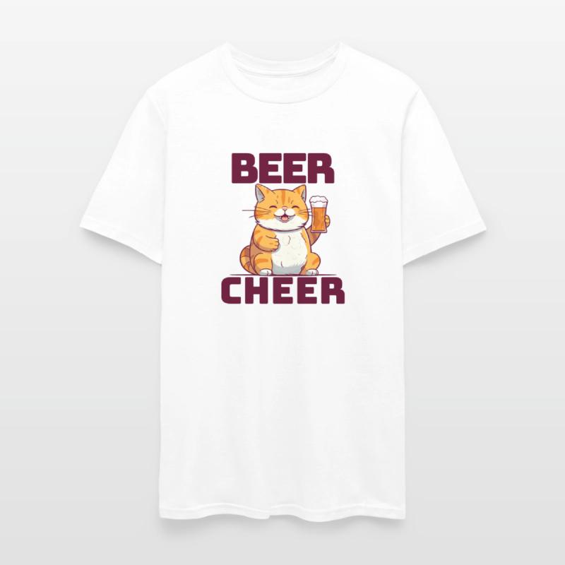 Cute Cat Beer Cheer