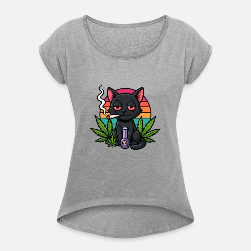 Cute Cat Smoking Weed