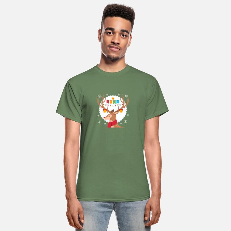 Cute Deer Merry Xmas - Merry Christmas - Happy New