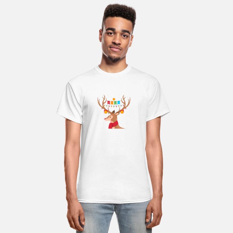 Cute Deer Merry Xmas - Merry Christmas - Happy New