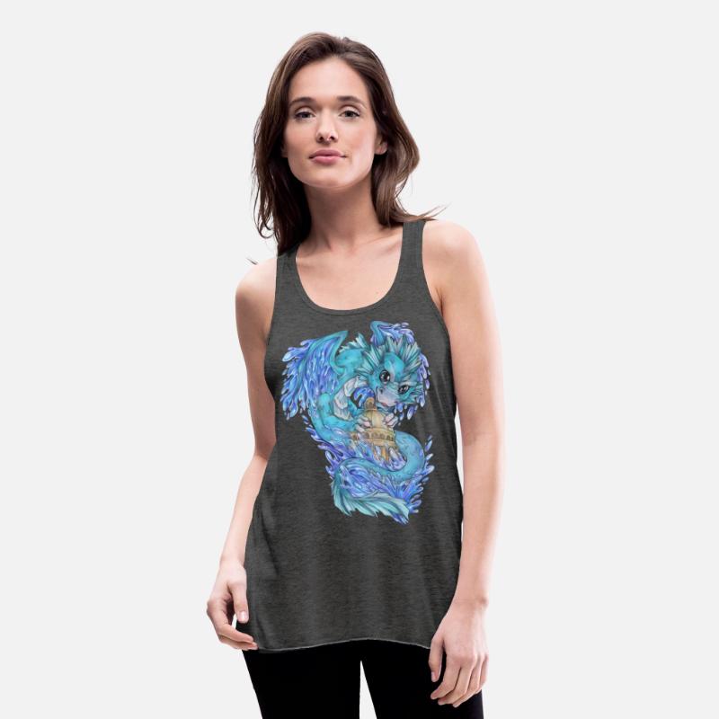 Cute dragon fantasy mythology water lake