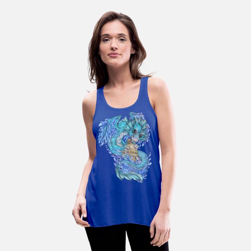 Cute dragon fantasy mythology water lake