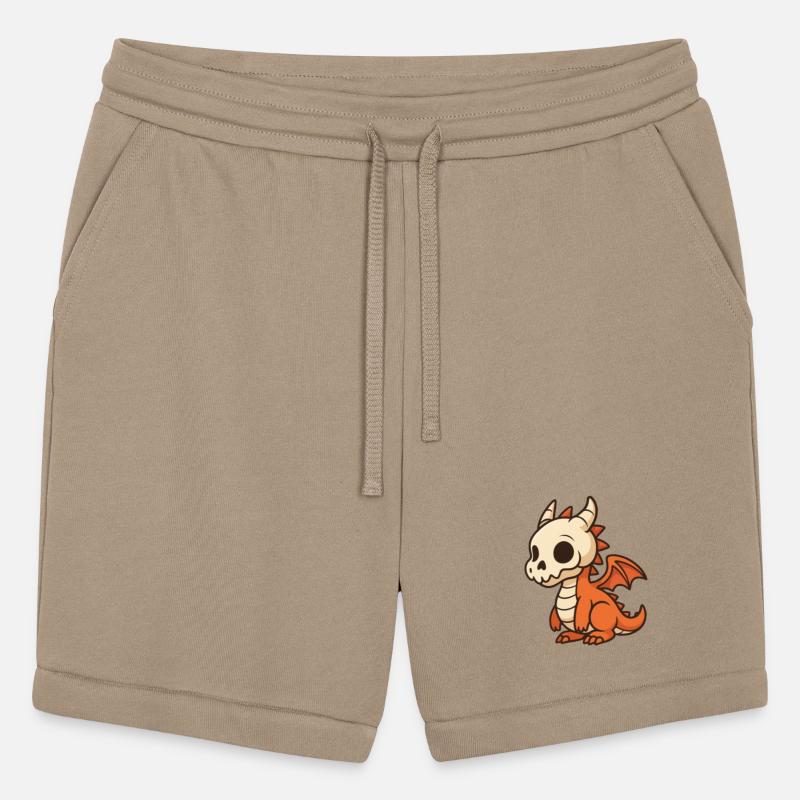 Cute Dragon Skull Mascot Anime Style