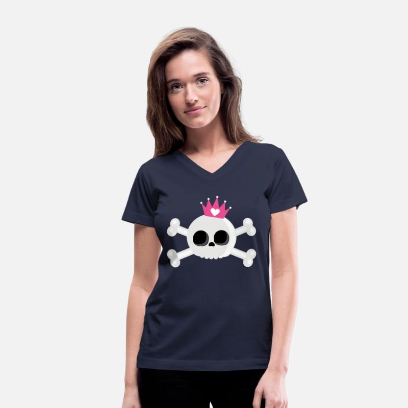 Cute Emo Skull With Crown