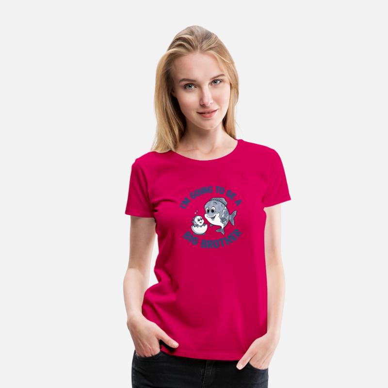Cute Fish Big Brother Reveal Tee