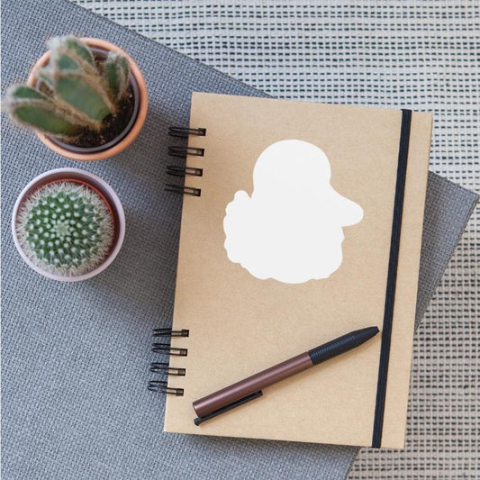 Cute Little Vintage Duck With Huge Beak