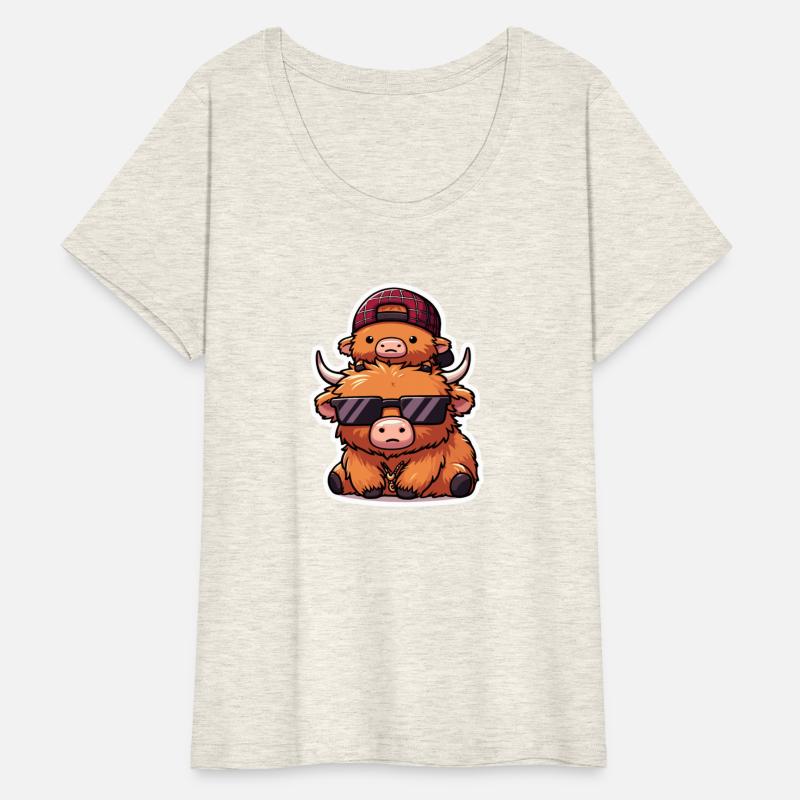 Cute Scottish Highland Cow Calf Scotland Lovers