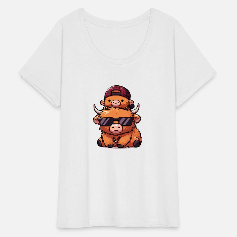 Cute Scottish Highland Cow Calf Scotland Lovers