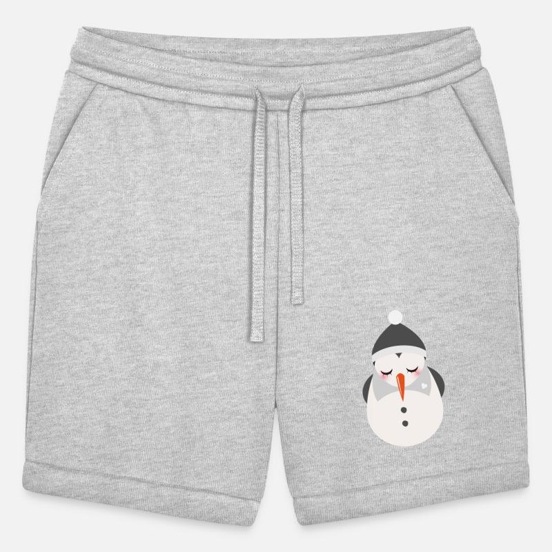 cute snowman with cap and beet nose