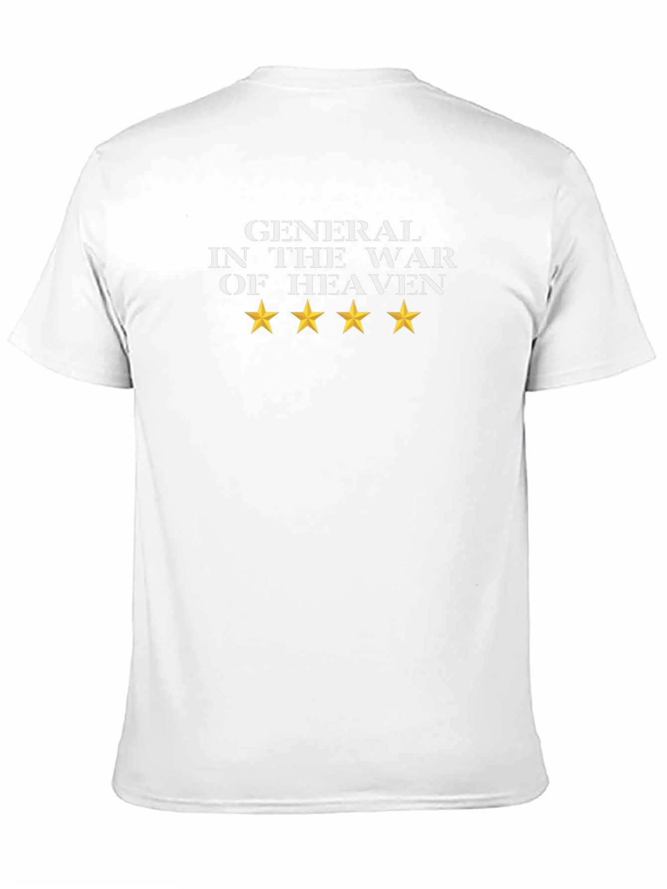 General in The War of Heaven Tee - Black