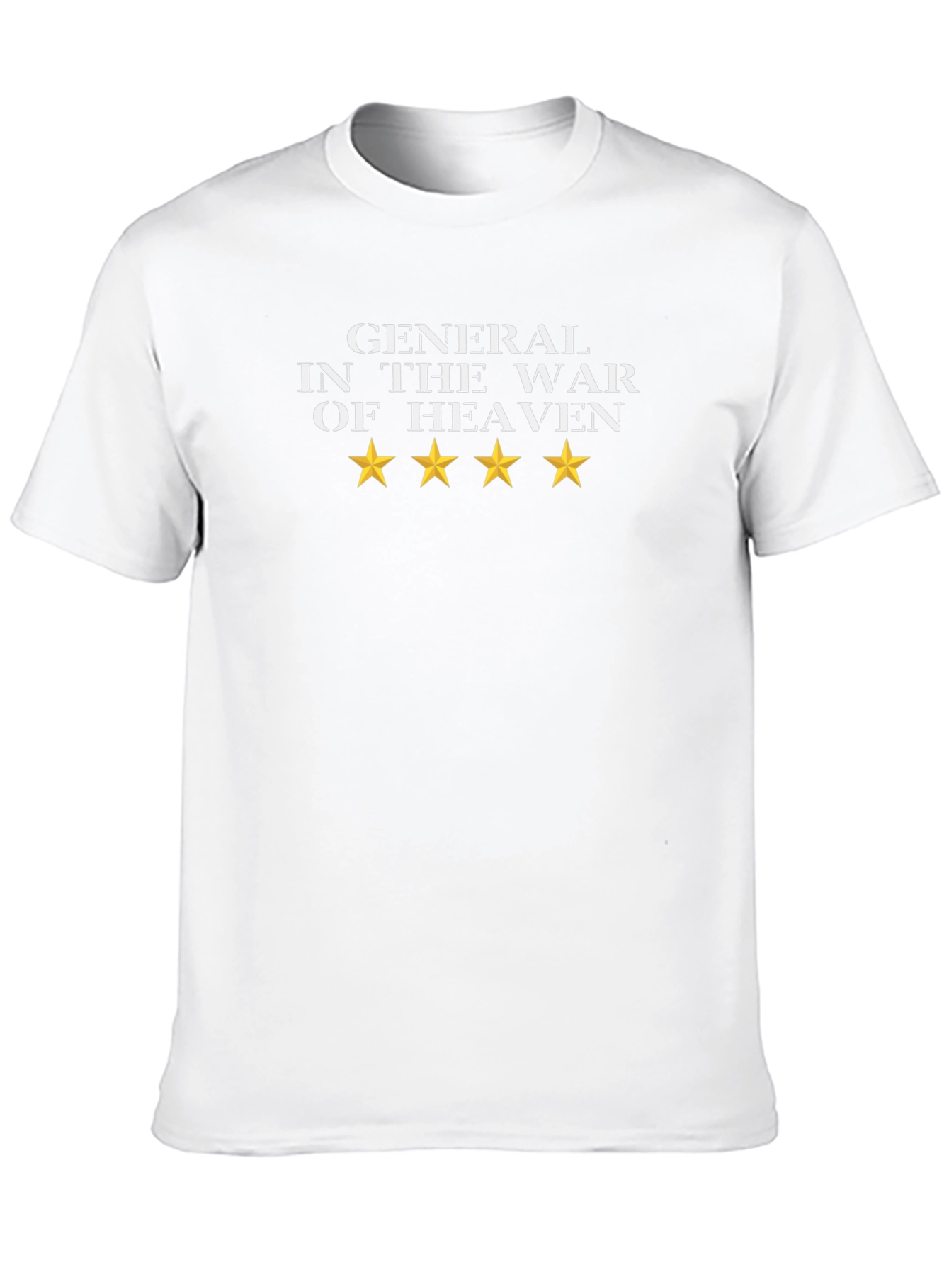 General in The War of Heaven Tee - Black
