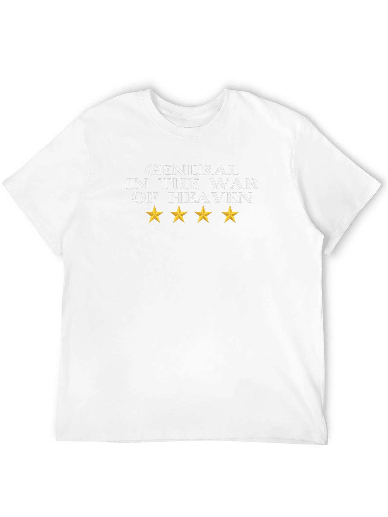 General in The War of Heaven Tee - Black