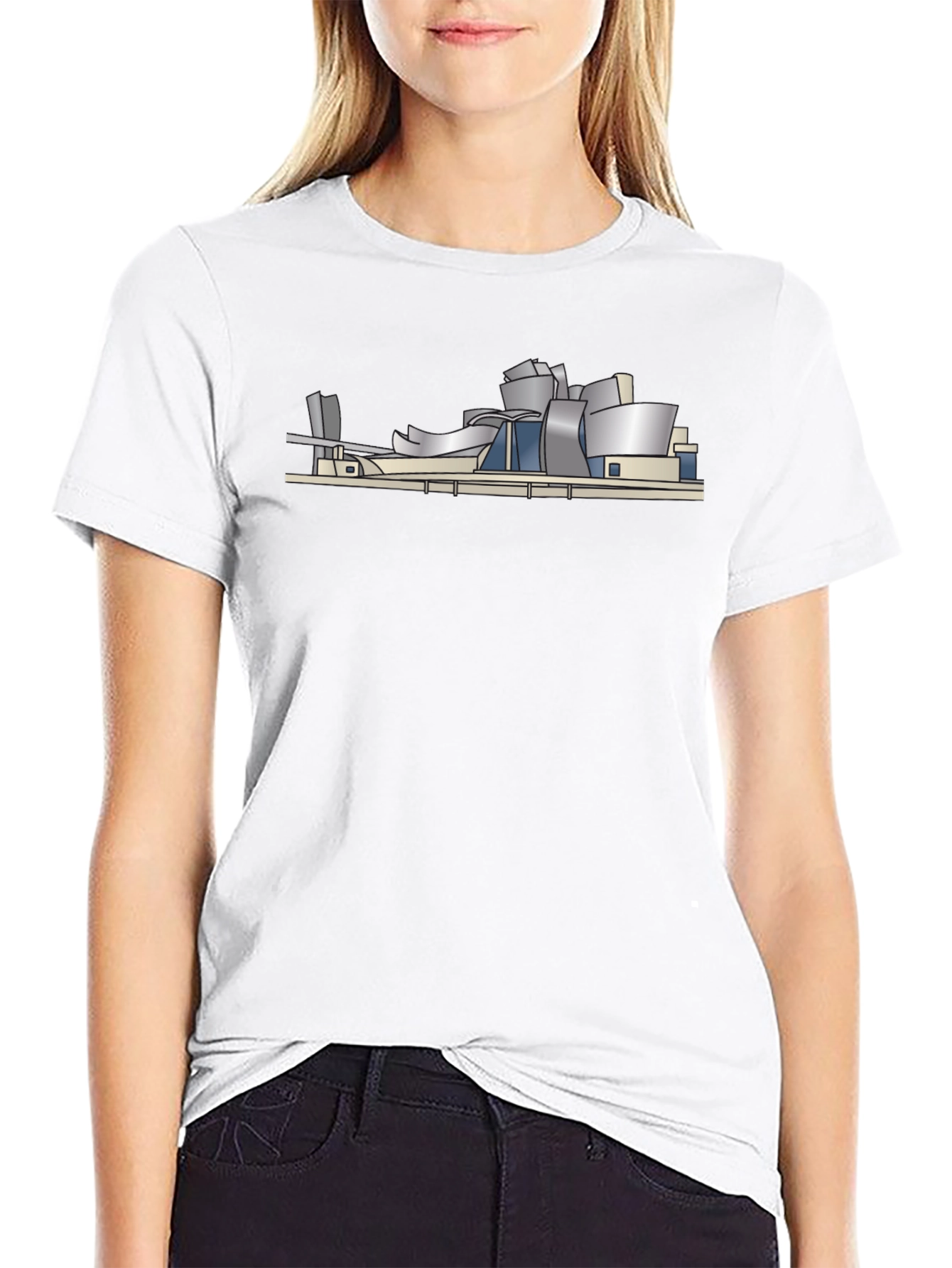 Guggenheim Bilbao T-Shirt - Architecturally Stylish