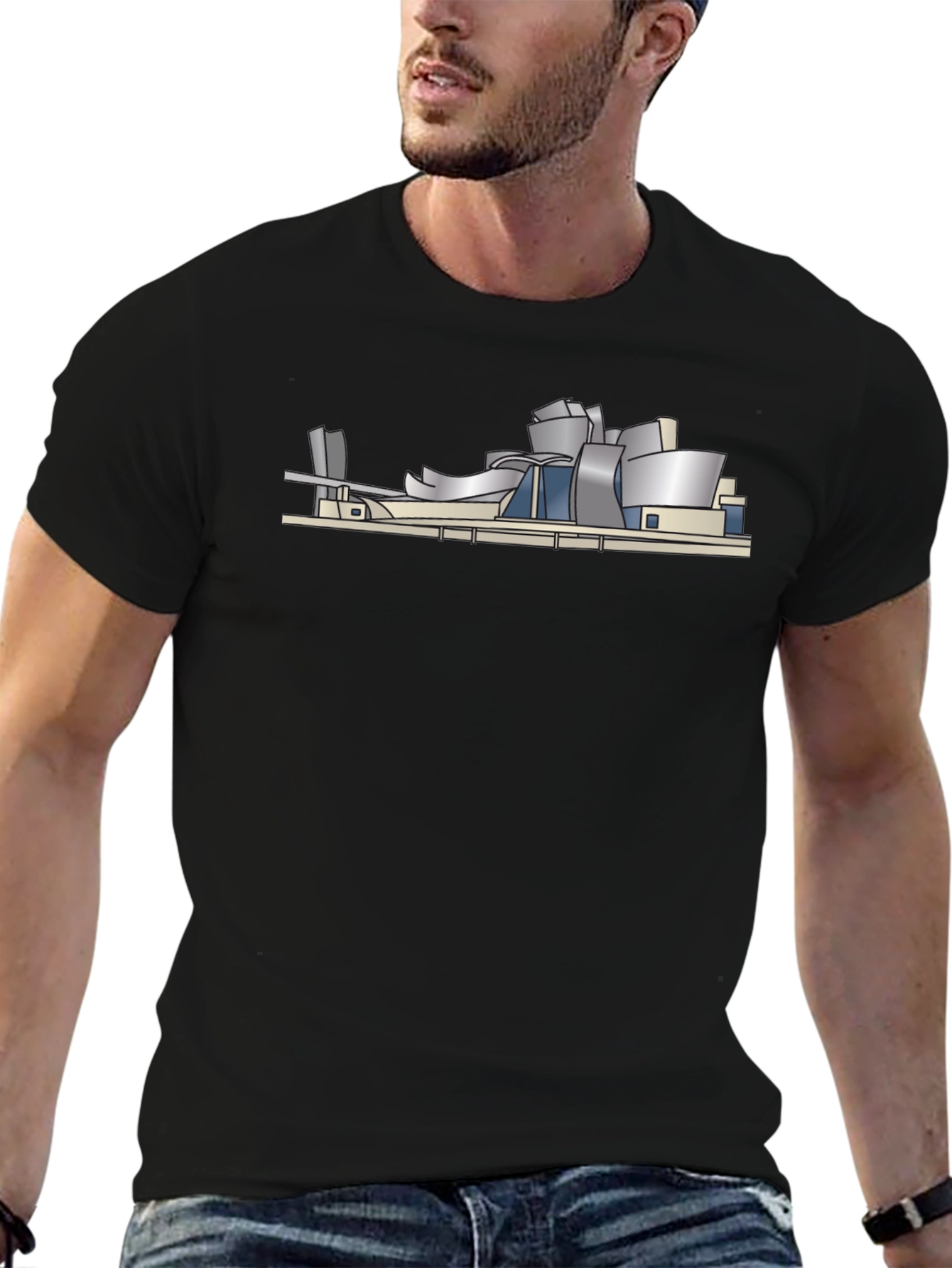 Guggenheim Bilbao T-Shirt - Architecturally Stylish