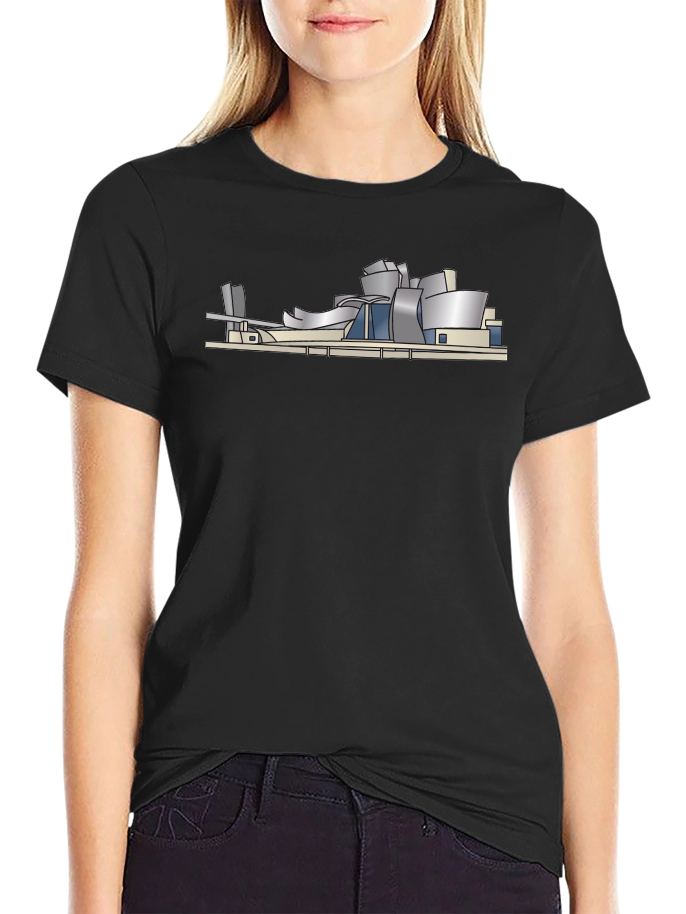 Guggenheim Bilbao T-Shirt - Architecturally Stylish