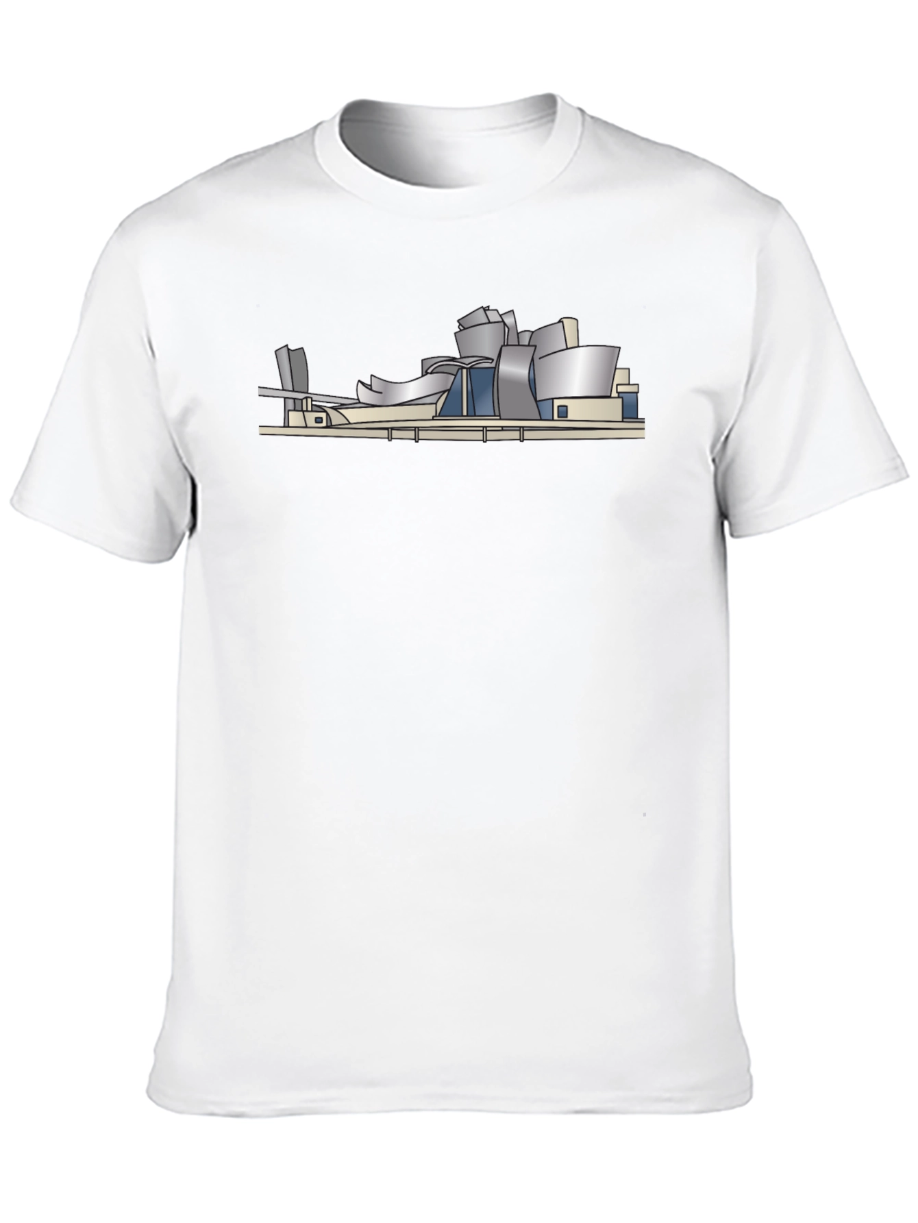 Guggenheim Bilbao T-Shirt - Architecturally Stylish