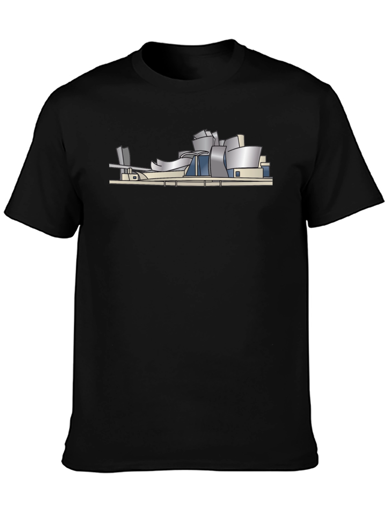 Guggenheim Bilbao T-Shirt - Architecturally Stylish