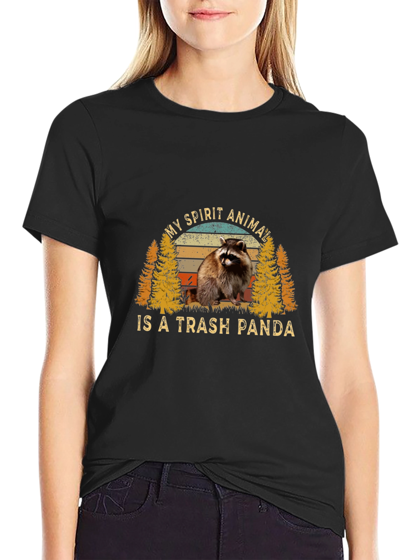 My Spirit Animal Trash Panda Graphic T-Shirt
