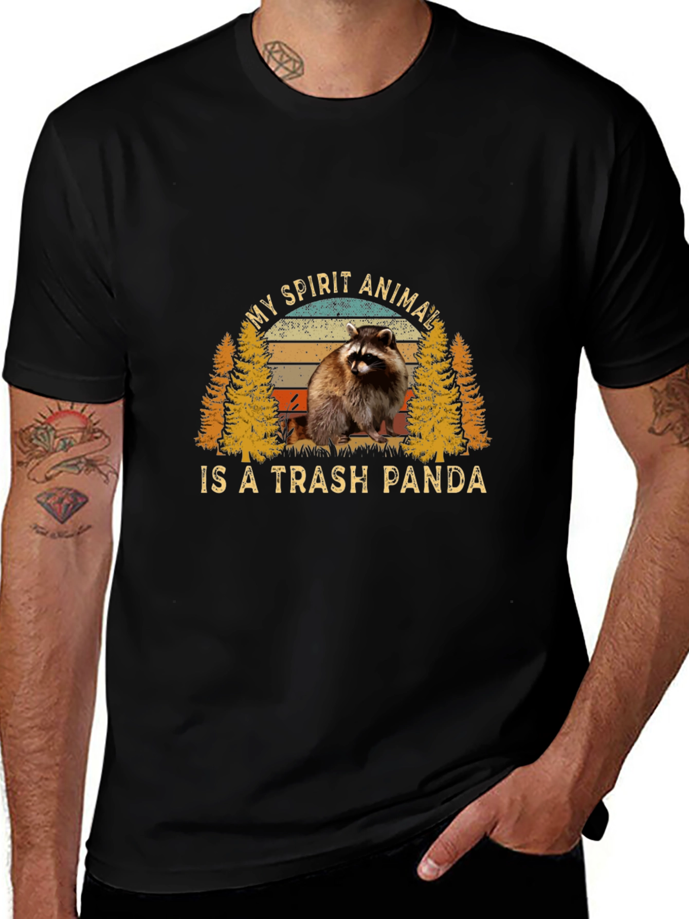 My Spirit Animal Trash Panda Graphic T-Shirt