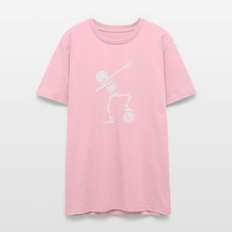 Dab dabbing skeleton (beach) volleyball