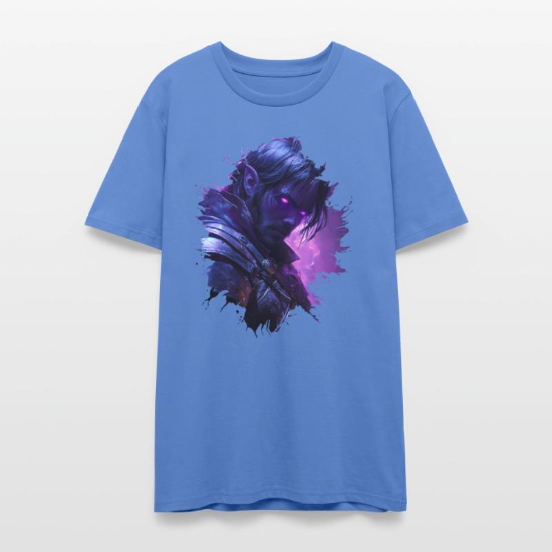 Dark Elf Character With Glossy View