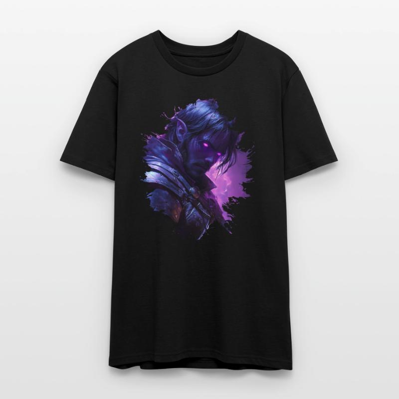 Dark Elf Character With Glossy View