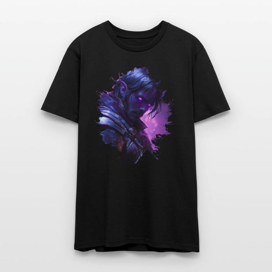 Dark Elf Character With Glossy View