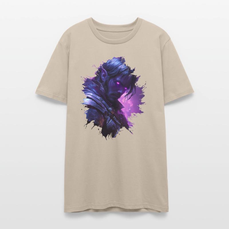 Dark Elf Character With Glossy View