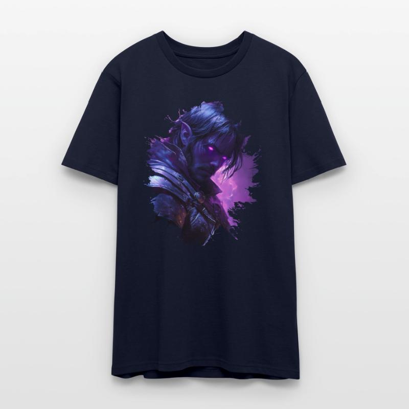 Dark Elf Character With Glossy View