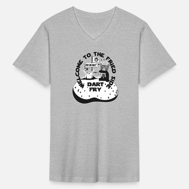 Dart Fry 5 Fry VS Tofu BLACK AND WHITE